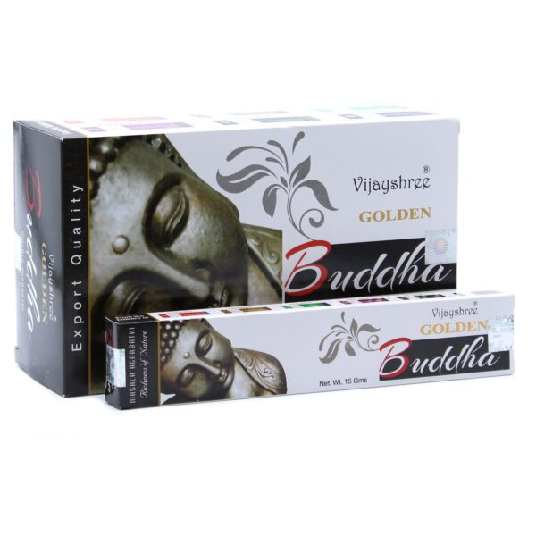 15g d'encens Bouddha doré- Vendu par 1