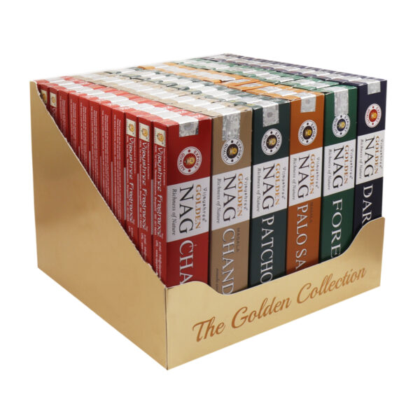 Coffret Golden Collection 72 x 15g - 6 Parfums assortis- Vendu par 72