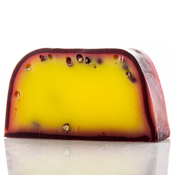 Pain de Savon Artisanal - Fruit de la Passion - Tranche Env. 100g- Vendu par 1