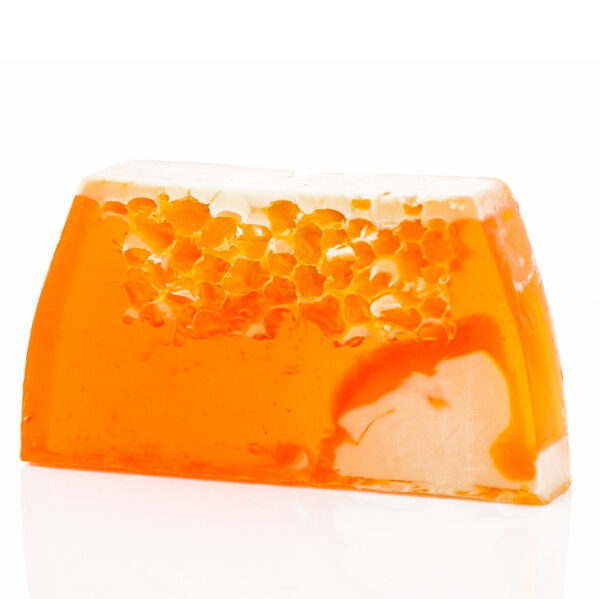 Pain de Savon Artisanal - Miel - Tranche Env. 100g- Vendu par 1