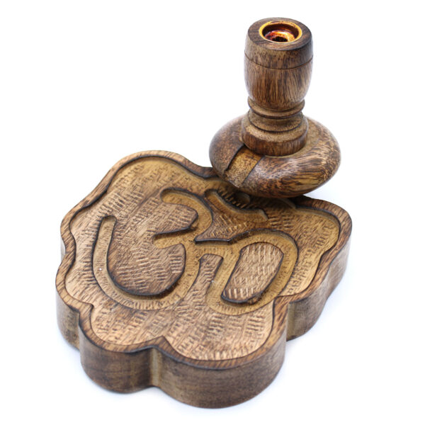 Brûleur à refoulement en bois de manguier Sm - Ohm- Vendu par 1 – Image 2