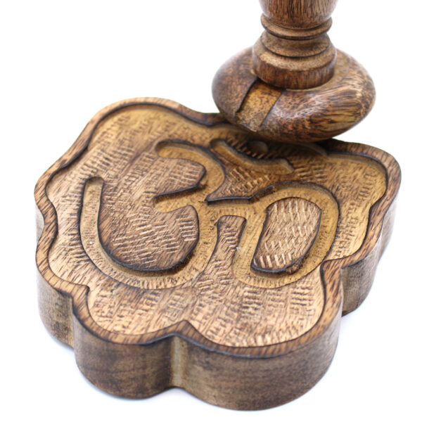 Brûleur à refoulement en bois de manguier Med - Ohm- Vendu par 1 – Image 2