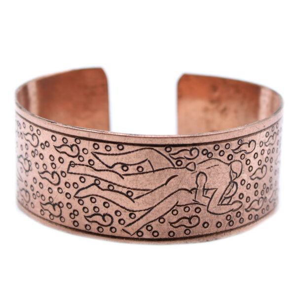 Bracelet Tibétain en Cuivre - Kamasutra- Vendu par 1