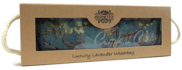 Sac de blé de luxe à la lavande dans une boîte cadeau - Blossom- Vendu par 1