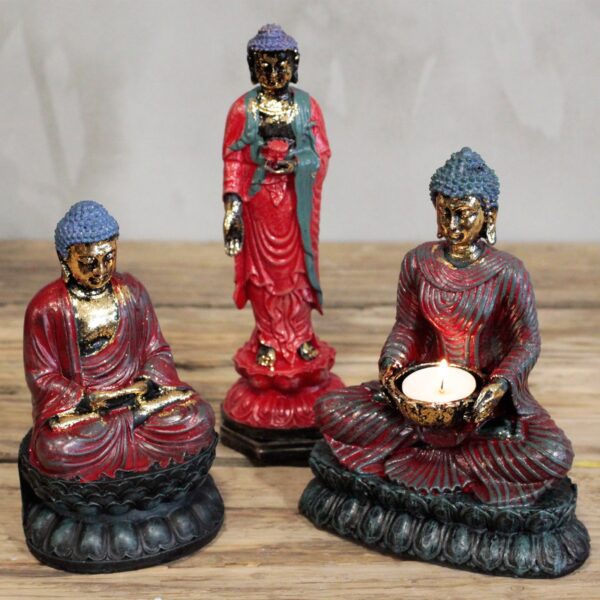 Bouddha Antique - Debout- Vendu par 1 – Image 4