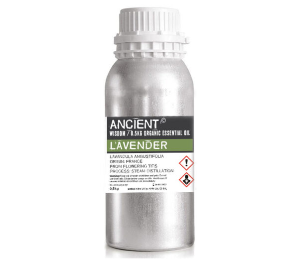 Huile Essentielle de Lavande Bio 0,5kg- Vendu par 1
