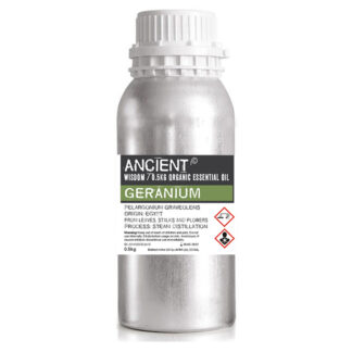 Huile Essentielle de Géranium Bio 0.5kg- Vendu par 1