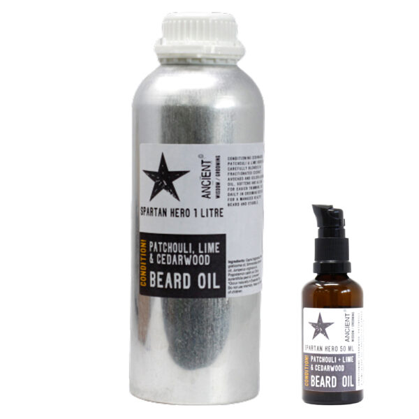 Huile à barbe 1 litre - Spartan Hero - État !- Vendu par 1 – Image 2