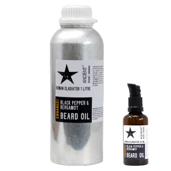 Huile à barbe 1 litre - Roman Gladiator - Améliorez !- Vendu par 1 – Image 2
