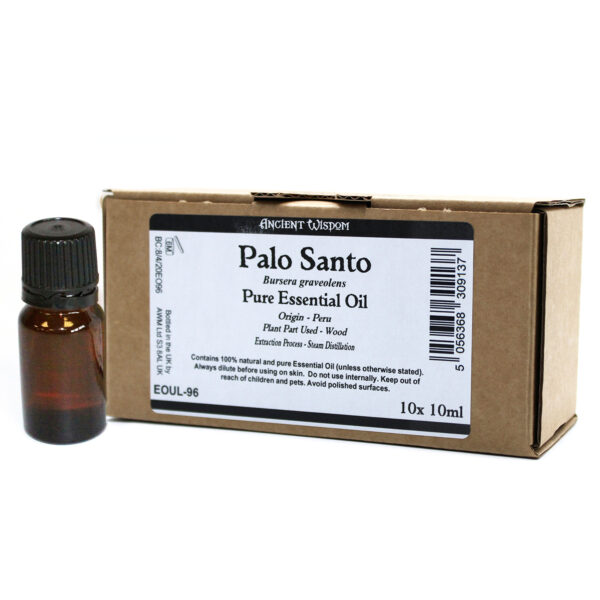 10ml Huile Essentielle de Palo Santo 10ml - SANS ÉTIQUETTE- Vendu par 1