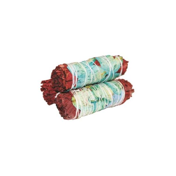 Smudge Stick - Sauge Florale Sang de Dragons 10cm- Vendu par 1 – Image 2