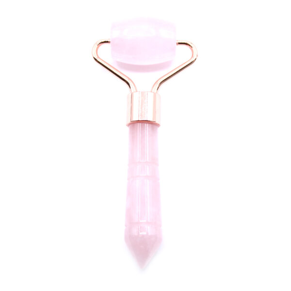 Mini rouleau de pierres précieuses - Quartz rose- Vendu par 1