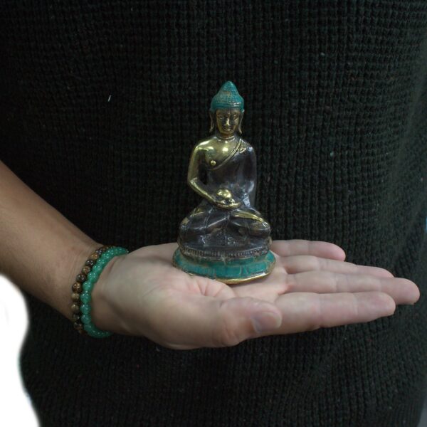Bouddha assis de méditation médicale- Vendu par 1 – Image 2