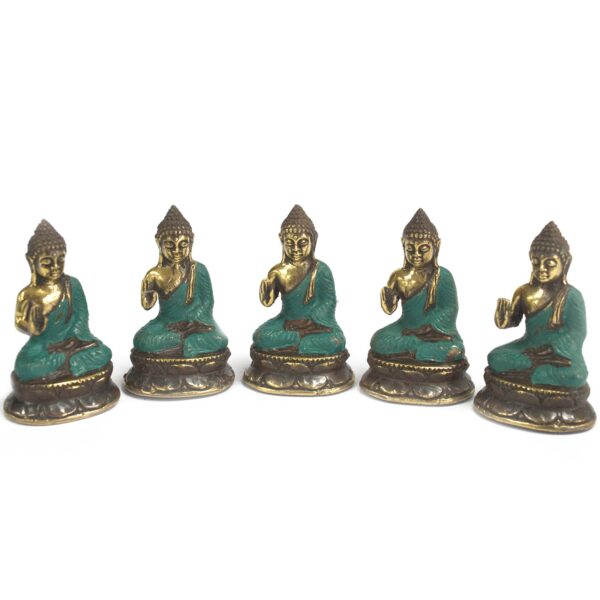 Mini Bouddha assis main levée- Vendu par 1