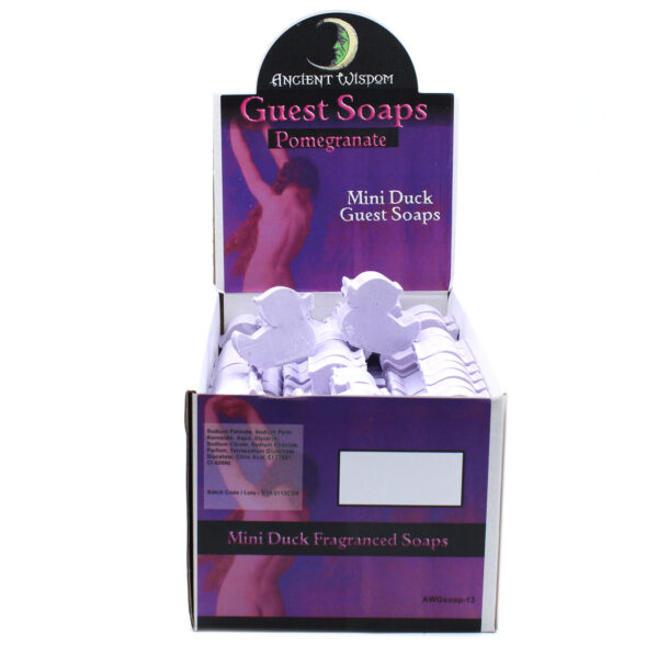 Savon Invitation Canard Violet - Grenade- Vendu par 10 – Image 2