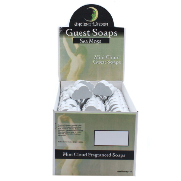 Savon invité Grey Cloud - Mousse de mer- Vendu par 10 – Image 4