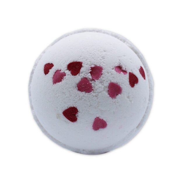 Bombe de bain Love Hearts - Fleurs sauvages- Vendu par 1