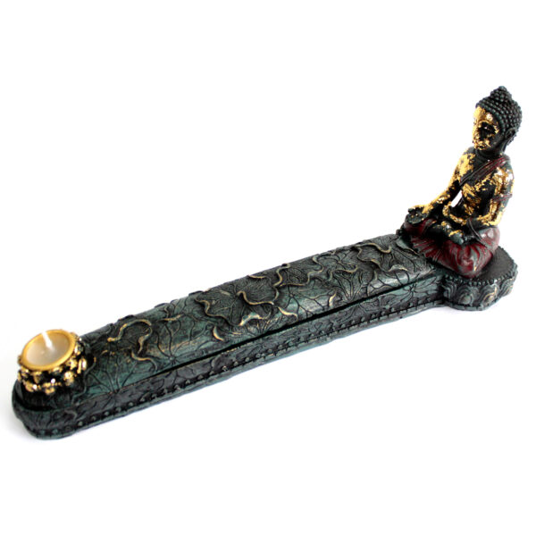Bouddha Antique - Brûle-Encens & Boîte- Vendu par 1