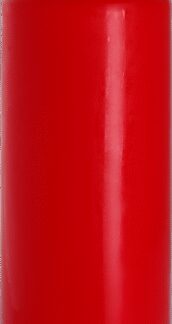 Bougie Pilier 80x200mm - Rouge- Vendu par 6