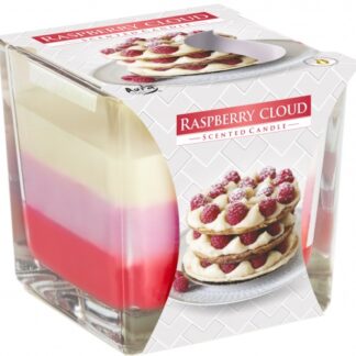 Bougie Pot Arc-en-Ciel - Nuage Framboise- Vendu par 1