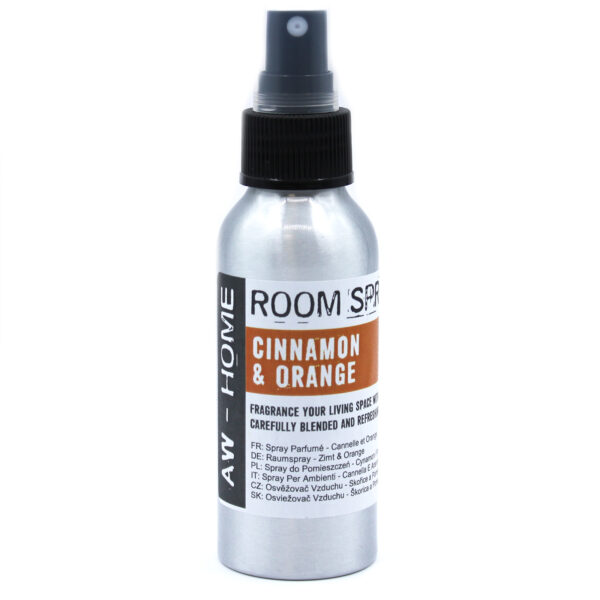 Spray d'ambiance 100 ml - Cannelle et Orange- Vendu par 1