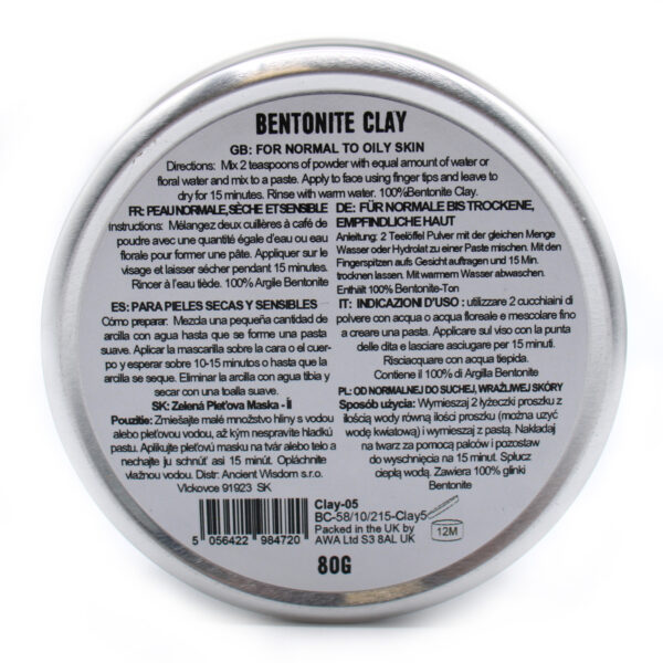 Bentonite argilée 50g- Vendu par 1 – Image 3