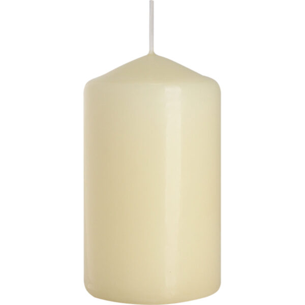Bougie Pilier 60x100mm - Ivoire- Vendu par 6 – Image 2