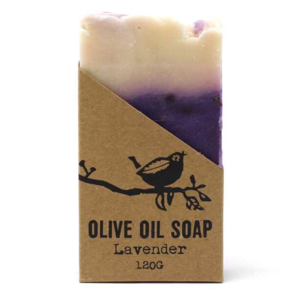 Savon à l'Huile d'Olive Pure Lavande - 120g- Vendu par 1 – Image 3