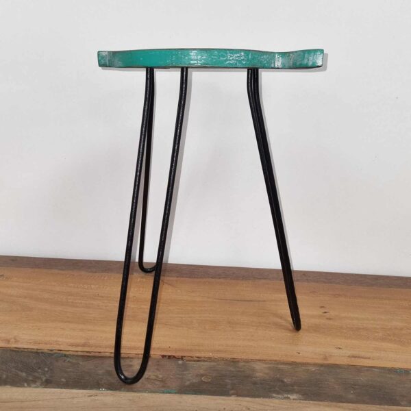 Support à Poisson en Bois Albasia - Turquoise- Vendu par 1 – Image 3
