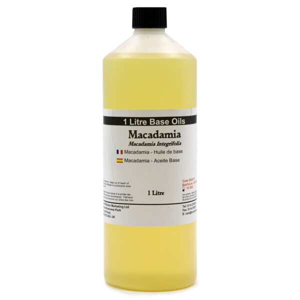 Huile de Macadamia - 1 Litre- Vendu par 1