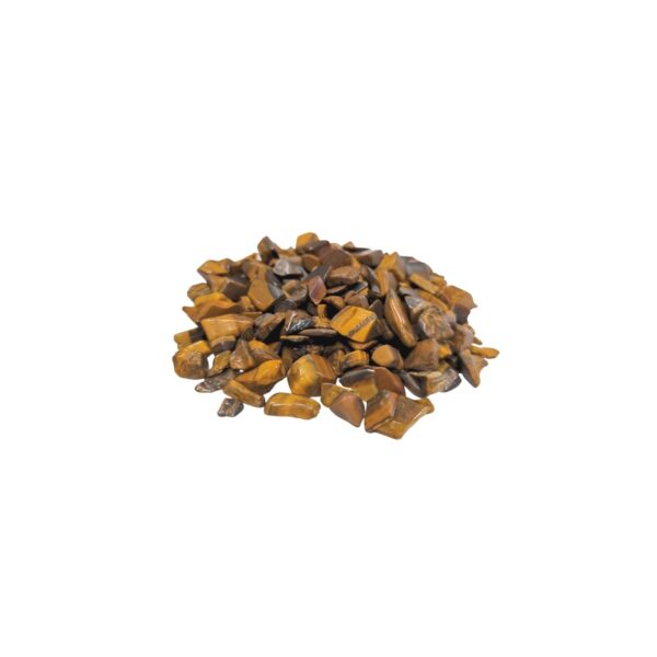 Chips de pierres précieuses oeil de tigre en vrac - 1KG- Vendu par 1 – Image 2