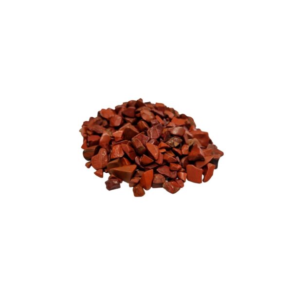 Chips de pierres précieuses de jaspe rouge en vrac - 1KG- Vendu par 1 – Image 2