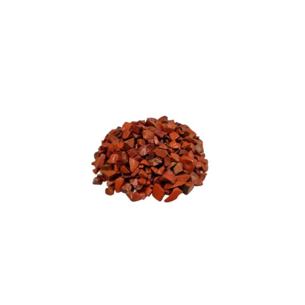 Chips de pierres précieuses de jaspe rouge en vrac - 1KG- Vendu par 1 – Image 3