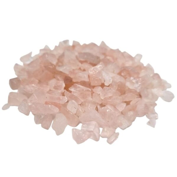 Copeaux de pierres précieuses de quartz rose en vrac  1 kg- Vendu par 1