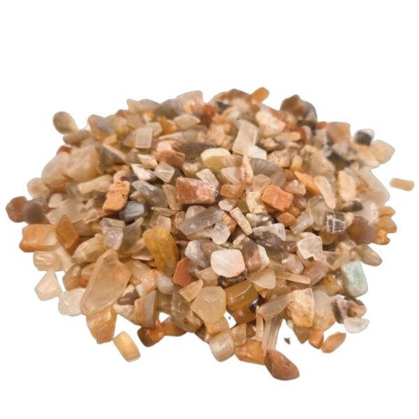 Chips de pierres précieuses de pierre de lune en vrac - 1KG- Vendu par 1