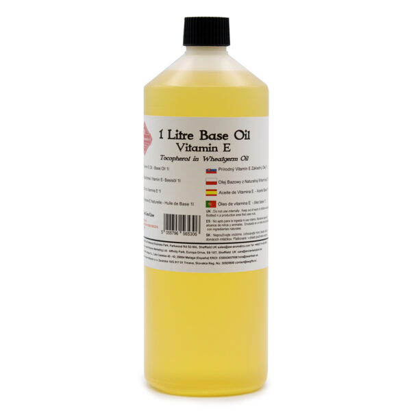 Huile naturelle de vitamine E - 1 litre- Vendu par 1