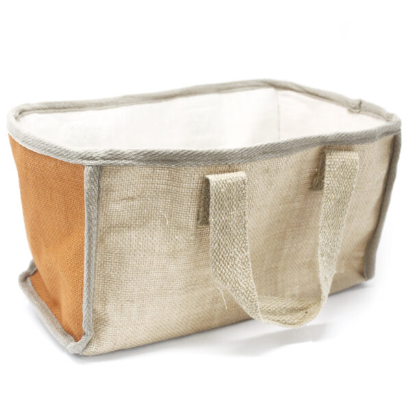 Panier à provisions Lrg - 33x18x20cm - Curcuma- Vendu par 1
