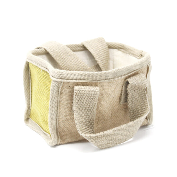 Mini Panier de Courses - 16x10x12cm - Olive- Vendu par 1
