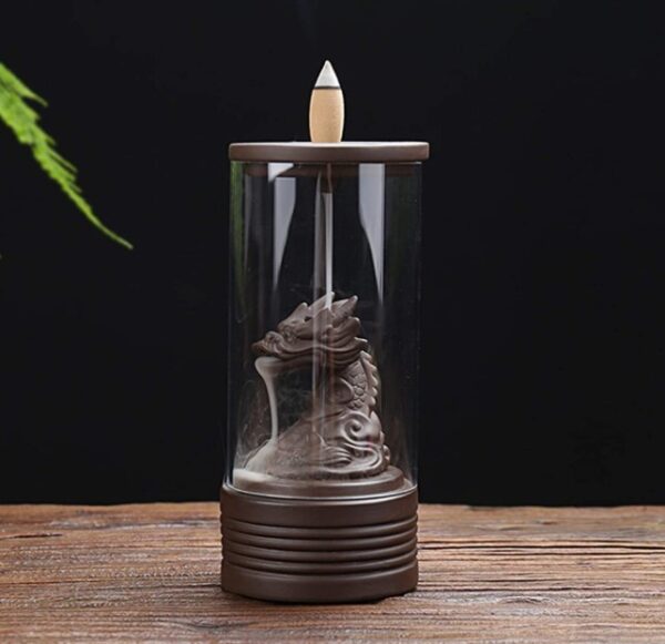 Brûleur d'encens à reflux - Cascade du Dragon- Vendu par 1 – Image 2