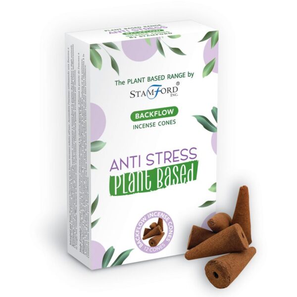 Cônes d'encens à refoulement à base de plantes - Anti Stress- Vendu par 1