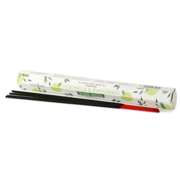 Bâtons d'encens à base de plantes - Citronnelle et citronnelle- Vendu par 1