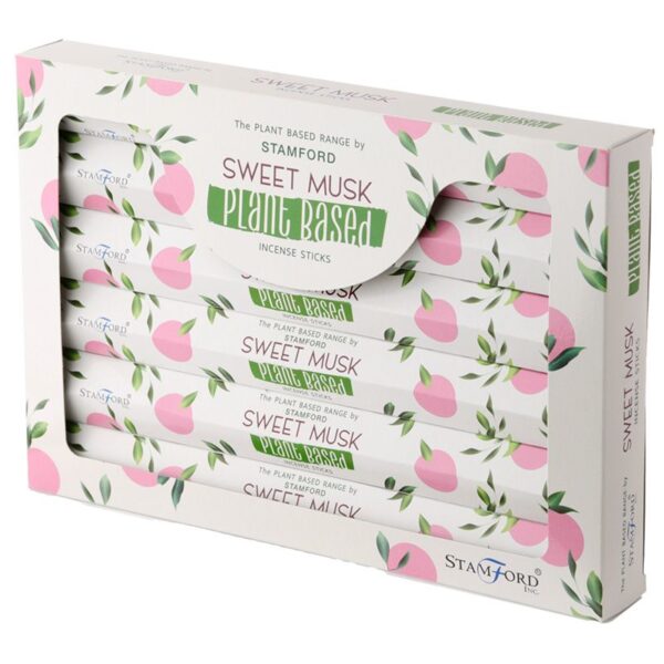 Bâtons d'encens à base de plantes - Sweet Musk- Vendu par 1 – Image 2