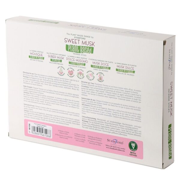 Bâtons d'encens à base de plantes - Sweet Musk- Vendu par 1 – Image 3