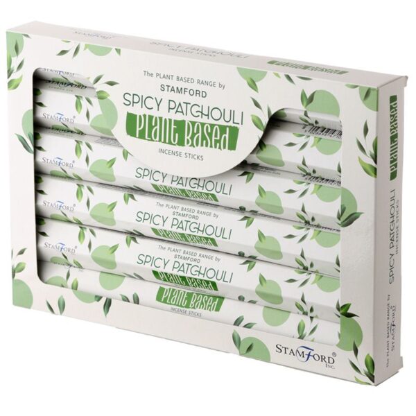 Bâtons d'encens à base de plantes - Patchouli épicé- Vendu par 1 – Image 2