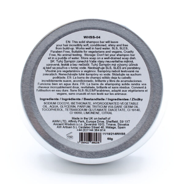 Shampoing Solide Lièvre Sauvage 60g - Tutti Frutti- Vendu par 1 – Image 3