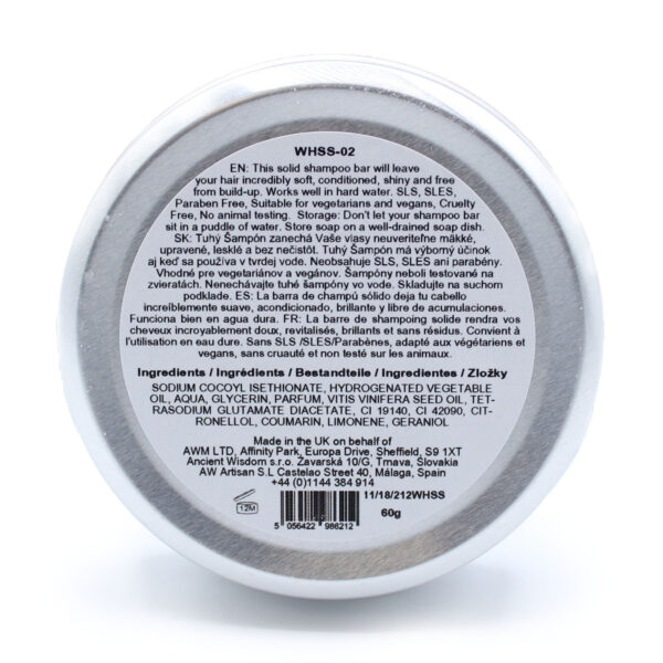 Shampoing Solide Lièvre Sauvage 60 g - Aloe Vera- Vendu par 1 – Image 4