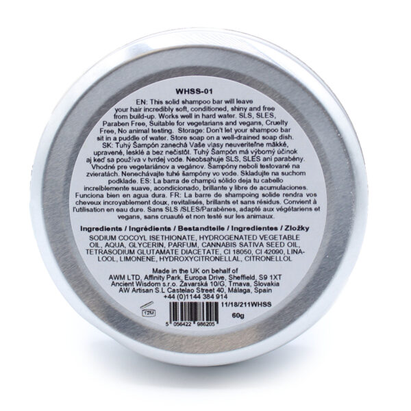 Shampoing Solide Lièvre Sauvage 60 g - Orchidée- Vendu par 1 – Image 3