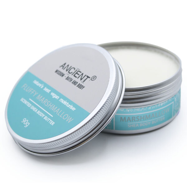 Beurre corporel parfumé au karité 90g - Mashmallow moelleux- Vendu par 1 – Image 3
