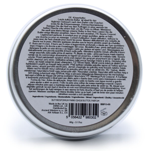 Beurre Corporel Parfumé Karité 90g - Fraise Douce- Vendu par 1 – Image 2