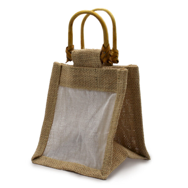 Sac cadeau 100 % naturel - Un pot- Vendu par 1